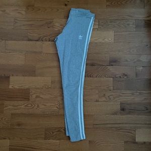 Grey Adidas leggings